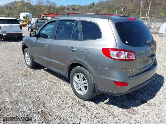 2011 Hyundai Santa Fe GLS with VIN 5XYZGDAB7BG032306, listed as a IAAI auction lot 41992792 with 86,765 mi miles. Bid and sale history available at carsss.com. Image 3.