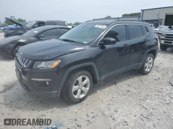 2018 Jeep Compass Latitude с VIN 3C4NJCBB9JT227260, выставлен на аукционе Copart как лот 60471525 с пробегом 77 035 миль миль и Чистый • Clean title. История ставок и продаж доступна на DreamBid. Изображение 1.