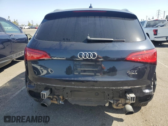 2015 Audi Q5 Premium Plus with VIN WA1LFAFP7FA109705, listed as a Copart auction lot 61877535 with 77,939 mi miles and Salvage title. Bid and sale history available at DreamBid. Image 6.