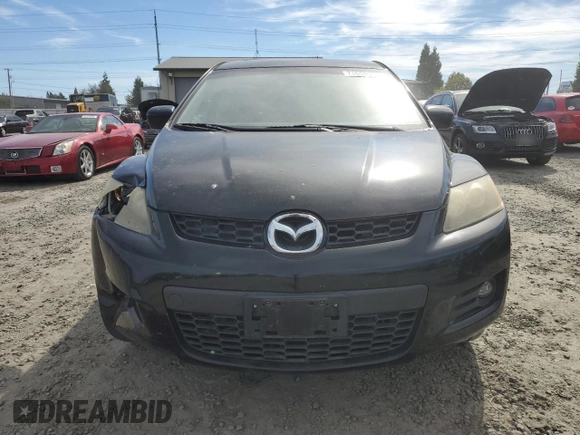 2007 Mazda CX-7 Sport with VIN JM3ER29L470125301, listed as a Copart auction lot 71650334 with 167,685 mi miles and Salvage Title. Bid and sale history available at carsss.com. Image 5.
