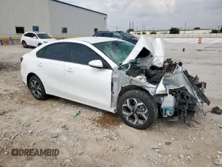 2021 Kia Forte LXS with VIN 3KPF24ADXME333428, listed as a Copart auction lot 57502815 with Not provided miles and Salvage title. Bid and sale history available at DreamBid. Image 4.