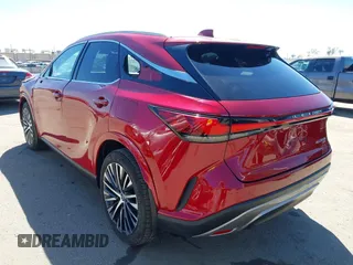 2023 Lexus RX with VIN 2T2BBMCA9PC014179, listed as a IAAI auction lot 41835970 with 9,525 mi miles. Bid and sale history available at carsss.com. Image 3.