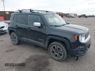 2017 Jeep Renegade Limited z VIN ZACCJBDB7HPF32725, wystawiony jako IAAI lot #41942878 z przebiegiem 65 563 mil mil oraz . Historia ofert i sprzedaży dostępna na DreamBid. Obrazek 1.
