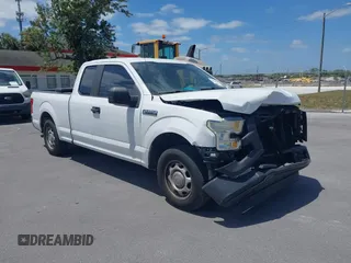 2016 Ford F-150 XL with VIN 1FTEX1C88GFD59256, listed as a IAAI auction lot 41956070 with 208,961 mi miles and . Bid and sale history available at carsss.com. Image 1.