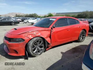 2019 Dodge Charger R/T z VIN 2C3CDXCTXKH749147, wystawiony jako Copart lot #54601615 z przebiegiem 89 383 mil mil oraz Szkoda całkowita • Salvage title. Historia ofert i sprzedaży dostępna na DreamBid. Obrazek 1.