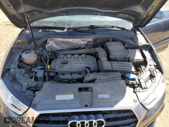 2017 Audi Q3 Premium with VIN WA1ECCFS9HR008042, listed as a Copart auction lot 53344325 with 45,159 mi miles and Clean title. Bid and sale history available at DreamBid. Image 12.