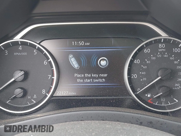 2023 Nissan Murano SL with VIN 5N1AZ2CJ4PC133326, listed as a IAAI auction lot 41715657 with 22,127 mi miles and . Bid and sale history available at DreamBid. Image 7.