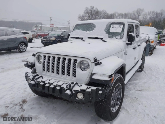 2023 Jeep Gladiator Overland with VIN 1C6HJTFG6PL544489, listed as a IAAI auction lot 41311654 with 37,630 mi miles. Bid and sale history available at carsss.com. Image 17.