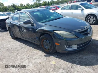 2013 Mazda 6 i Sport with VIN 1YVHZ8BH2D5M16158, listed as a IAAI auction lot 42751941 with 216,623 mi miles and . Bid and sale history available at DreamBid. Image 1.