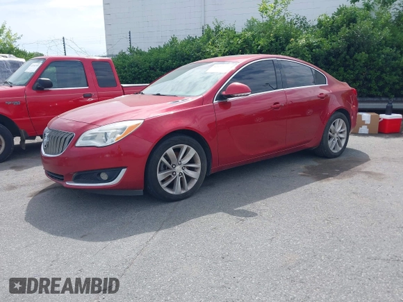 2015 Buick Regal Premium I z VIN 2G4GN5EX1F9165102, wystawiony jako IAAI lot #42139554 z przebiegiem 225 630 mil mil oraz . Historia ofert i sprzedaży dostępna na DreamBid. Obrazek 17.