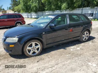 2007 Audi A3 z VIN WAUHF78P97A125107, wystawiony jako Copart lot #61573355 z przebiegiem 108 711 mil mil oraz Czysty tytuł • Clean title. Historia ofert i sprzedaży dostępna na DreamBid. Obrazek 1.