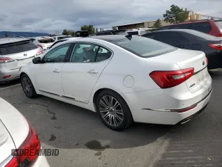 2014 Kia Cadenza Premium with VIN KNALN4D71E5132155, listed as a Copart auction lot 43482315 with 170,433 mi miles and Salvage Title. Bid and sale history available at carsss.com. Image 2.