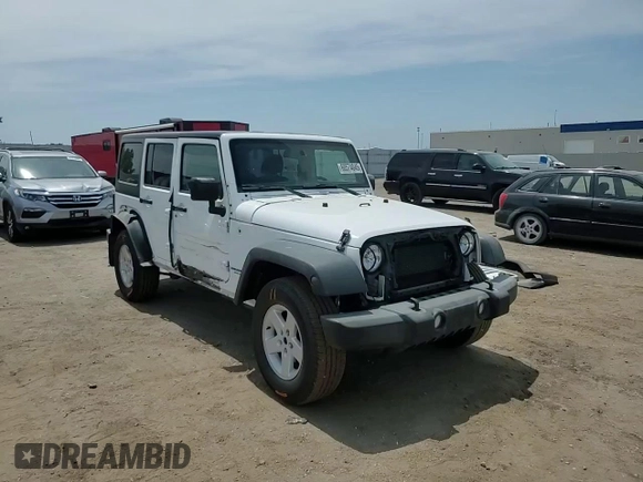 2015 Jeep Wrangler Unlimited Sport with VIN 1C4BJWDG2FL545561, listed as a Copart auction lot 60574045 with 83,592 mi miles and Salvage title. Bid and sale history available at DreamBid. Image 15.
