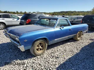 1967 Chevrolet El Camino z VIN 136807Z141910, wystawiony jako Copart lot #75923324 z przebiegiem 70 138 mil mil oraz Szkoda całkowita • Salvage title. Historia ofert i sprzedaży dostępna na DreamBid. Obrazek 1.