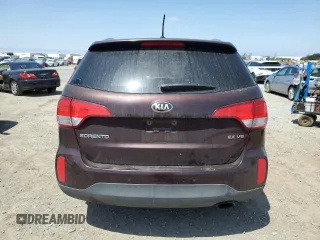 2015 Kia Sorento EX with VIN 5XYKU4A73FG659578, listed as a Copart auction lot 54596735 with 98,296 mi miles and Clean Title. Bid and sale history available at carsss.com. Image 6.