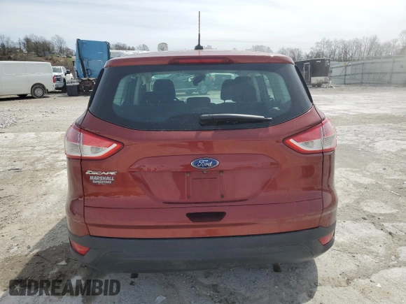 2014 Ford Escape S with VIN 1FMCU0F71EUA98666, listed as a Copart auction lot 50228465 with 90,453 mi miles and Salvage Title. Bid and sale history available at carsss.com. Image 6.