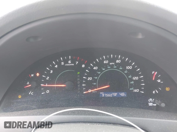 2007 Toyota Camry CE with VIN 4T1BE46K97U699024, listed as a IAAI auction lot 41811098 with 97,560 mi miles and . Bid and sale history available at DreamBid. Image 7.