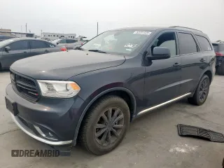 2014 Dodge Durango SXT with VIN 1C4RDJAGXEC599511, listed as a Copart auction lot 52231525 with 107,480 mi miles and Clean title. Bid and sale history available at DreamBid. Image 1.