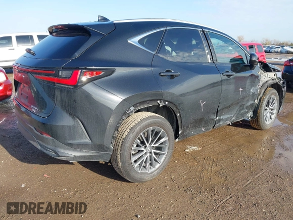 2023 Lexus NX 350h with VIN 2T2AKCEZ4PC010808, listed as a IAAI auction lot 41073898 with 30,815 mi miles and . Bid and sale history available at DreamBid. Image 4.