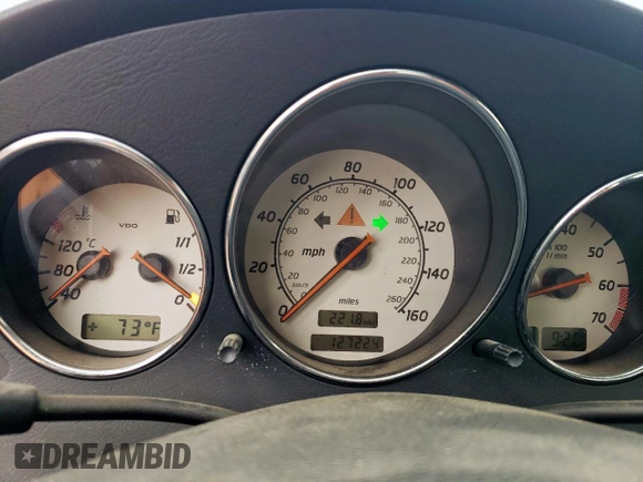2001 Mercedes-Benz SLK 230/320 z VIN WDBKK65F91F228336, wystawiony jako Copart lot #56834915 z przebiegiem 127 224 mil mil oraz Szkoda całkowita • Salvage title. Historia ofert i sprzedaży dostępna na DreamBid. Obrazek 9.