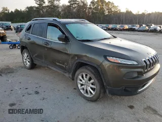 2014 Jeep Cherokee Limited with VIN 1C4PJMDS8EW259788, listed as a Copart auction lot 42806595 with 231,386 mi miles and Salvage Title. Bid and sale history available at DreamBid. Image 4.