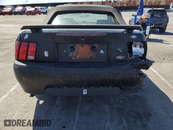2003 Ford Mustang Deluxe with VIN 1FAFP44423F401048, listed as a Copart auction lot 49631185 with 177,399 mi miles and Clean title. Bid and sale history available at DreamBid. Image 6.