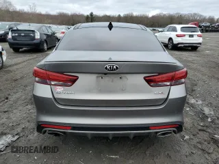 2016 Kia Optima SXL Turbo with VIN 5XXGV4L29GG022592, listed as a Copart auction lot 51810915 with 88,513 mi miles and Salvage title. Bid and sale history available at DreamBid. Image 6.