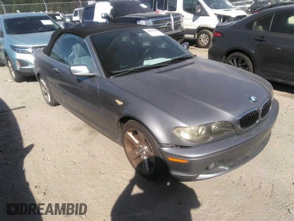 2006 BMW 3 Series 325Ci with VIN WBABW33406PX88766, listed as a IAAI auction lot 40582299 with 145,131 mi miles. Bid and sale history available at carsss.com. Image 1.