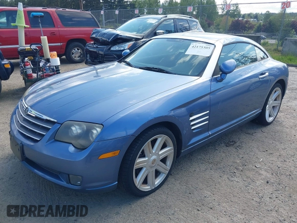 2005 Chrysler Crossfire Limited with VIN 1C3AN69L95X027402, listed as a IAAI auction lot 42175305 with 37,633 mi miles and . Bid and sale history available at DreamBid. Image 2.
