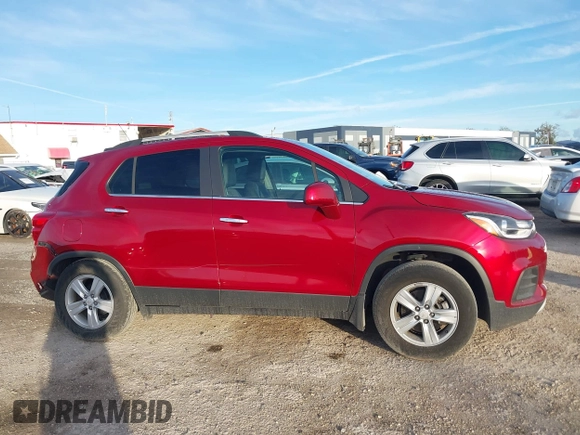 2020 Chevrolet Trax LT with VIN 3GNCJLSB3LL163220, listed as a IAAI auction lot 41630398 with 34,513 mi miles and . Bid and sale history available at DreamBid. Image 13.