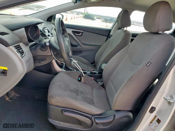 2016 Hyundai Elantra GL with VIN 5NPDH4AE7GH741478, listed as a Copart auction lot 45610985 with 177,715 mi miles and Salvage Title. Bid and sale history available at carsss.com. Image 7.