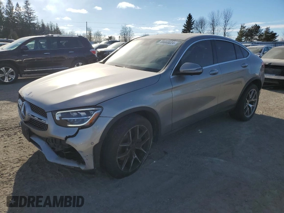 2021 Mercedes-Benz GLC with VIN W1N0J8EB6MF995840, listed as a Copart auction lot 86660024 with 48,008 mi miles and Clean Title. Bid and sale history available at carsss.com. Image 1.