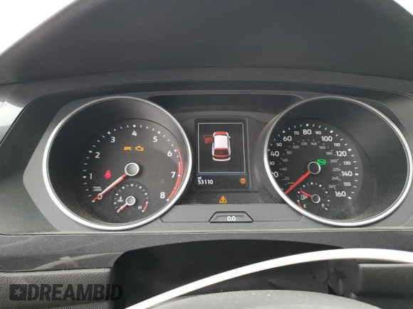2020 Volkswagen Tiguan SE with VIN 3VV2B7AX2LM082646, listed as a Copart auction lot 51425425 with 53,110 mi miles and Salvage Title. Bid and sale history available at DreamBid. Image 9.