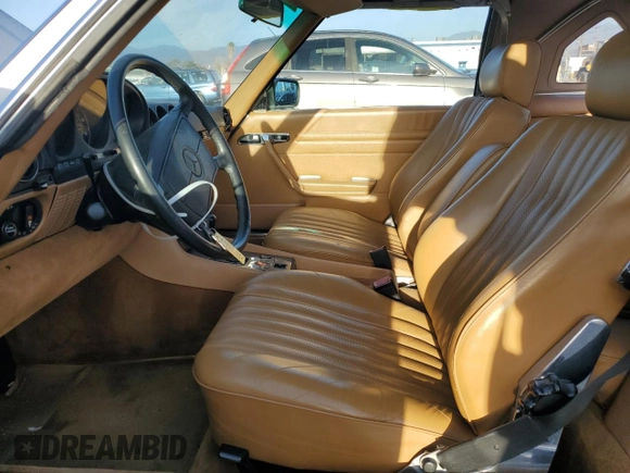 1989 Mercedes-Benz 560 Series 560SL with VIN WDBBA48D7KA100290, listed as a Copart auction lot 85049924 with 88,919 mi miles and Salvage Title. Bid and sale history available at carsss.com. Image 7.