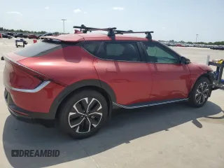 2022 Kia EV6 Wind with VIN KNDC34LA7N5046628, listed as a Copart auction lot 63230374 with 48,023 mi miles and Salvage Title. Bid and sale history available at carsss.com. Image 3.