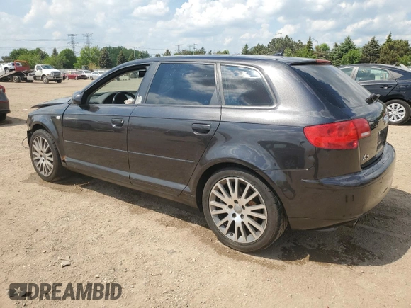 2008 Audi A3 z VIN WAUNF78P48A023749, wystawiony jako Copart lot #57071525 z przebiegiem 181 116 mil mil oraz Szkoda całkowita • Salvage title. Historia ofert i sprzedaży dostępna na DreamBid. Obrazek 2.