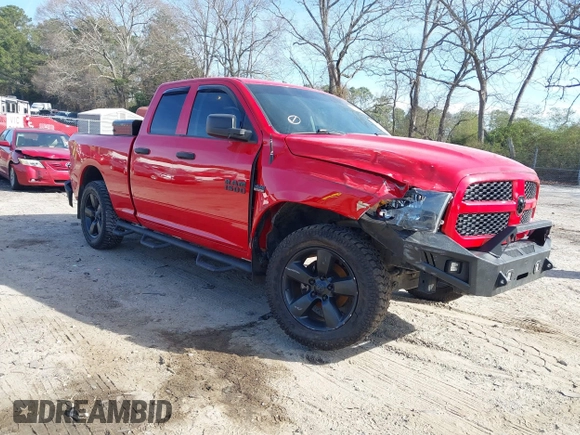2018 Ram 1500 Express with VIN 1C6RR6FT7JS210237, listed as a IAAI auction lot 41840449 with 101,656 mi miles and . Bid and sale history available at DreamBid. Image 1.