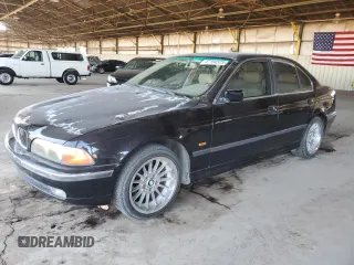 1997 BMW 5 Series 540iA with VIN WBADE6326VBW57767, listed as a Copart auction lot 47184525 with 150,639 mi miles and Clean Title. Bid and sale history available at carsss.com. Image 1.