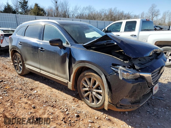 2020 Mazda CX-9 Grand Touring with VIN JM3TCBDY8L0403090, listed as a Copart auction lot 41983535 with 127,695 mi miles and Salvage title. Bid and sale history available at DreamBid. Image 4.