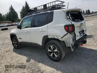 2019 Jeep Renegade Trailhawk z VIN ZACNJBC17KPK47657, wystawiony jako Copart lot #61077265 z przebiegiem 70 478 mil mil oraz Szkoda całkowita • Salvage title. Historia ofert i sprzedaży dostępna na DreamBid. Obrazek 2.