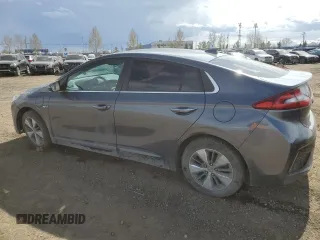 2018 Hyundai Ioniq Limited z VIN KMHC75LD8JU060649, wystawiony jako Copart lot #55171935 z przebiegiem 141 944 mil mil oraz Szkoda całkowita • Salvage title. Historia ofert i sprzedaży dostępna na DreamBid. Obrazek 2.