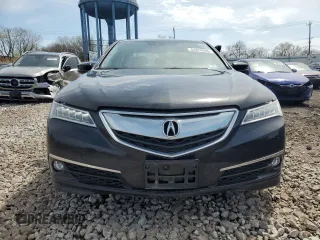2015 Acura TLX Advance with VIN 19UUB2F70FA013265, listed as a Copart auction lot 54374955 with 162,398 mi miles and Salvage title. Bid and sale history available at DreamBid. Image 5.