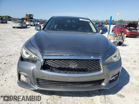 2014 Infiniti Q50 Sport with VIN JN1BV7AR4EM680570, listed as a Copart auction lot 52192845 with 149,060 mi miles and Salvage Title. Bid and sale history available at carsss.com. Image 5.