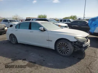 2012 BMW 7 Series 750Li with VIN WBAKB8C54CC963458, listed as a Copart auction lot 54381375 with Not Provided miles and Clean Title. Bid and sale history available at carsss.com. Image 4.