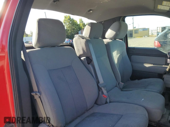 2014 Ford F-150 XL with VIN 1FTMF1CM7EKE41673, listed as a Copart auction lot 55692625 with 48,483 mi miles and Salvage title. Bid and sale history available at DreamBid. Image 10.