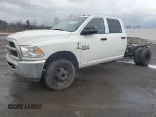 2018 Ram 3500 Tradesman z VIN 3C7WRTCL0JG376432, wystawiony jako Copart lot #87156484 z przebiegiem 35 161 mil mil oraz Szkoda całkowita • Salvage title. Historia ofert i sprzedaży dostępna na DreamBid. Obrazek 1.