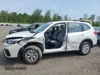 2019 Subaru Forester with VIN JF2SKACC0KH563683, listed as a Copart auction lot 60034015 with 59,329 mi miles and Salvage title. Bid and sale history available at DreamBid. Image 1.