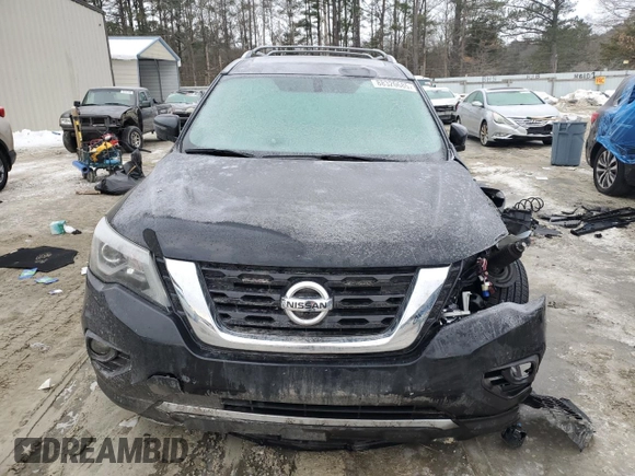 2020 Nissan Pathfinder Platinum with VIN 5N1DR2DM0LC599657, listed as a Copart auction lot 88320685 with Not provided miles and Salvage title. Bid and sale history available at DreamBid. Image 5.