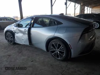 2024 Toyota Prius LE with VIN JTDACAAU4R3044307, listed as a Copart auction lot 50027535 with 2,215 mi miles and Salvage Title. Bid and sale history available at carsss.com. Image 2.