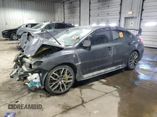 2020 Subaru WRX STI with VIN JF1VA2E6XL9829157, listed as a Copart auction lot 45809505 with 0 mi miles and Salvage Title. Bid and sale history available at carsss.com. Image 1.